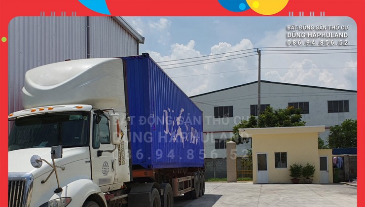 Q12. 1700m2 NHÀ XƯỞNG đường xe Container, gần Quốc Lộ 1A (Xa Lộ Đại Hàn).